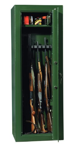 vidaXL Waffentresor mit Munitionskiste für 5 Waffen Waffenschrank Waffen Safe 