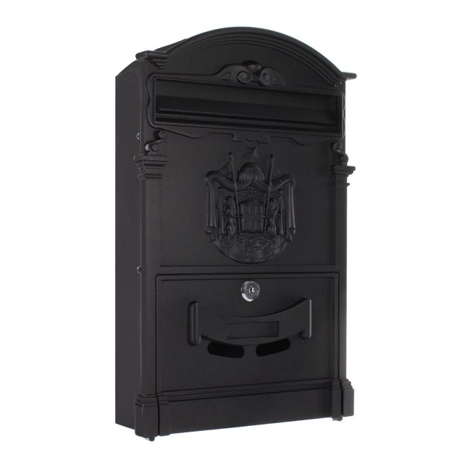 rottner briefkasten letterbox ashford schwarz black t05375 vs1